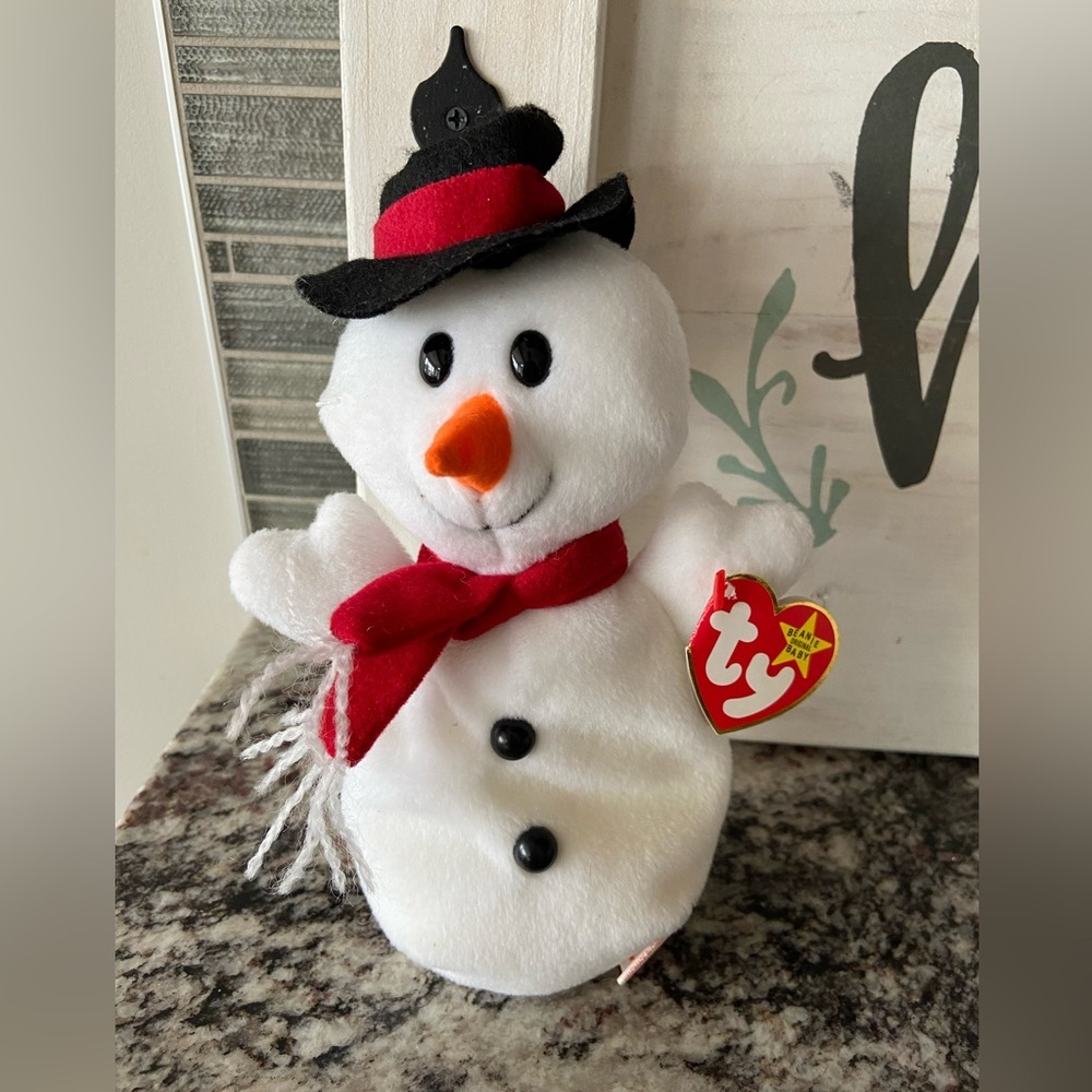 ❤️4 for $25❤️1996 TY snowball‎ with TAG ATTACHED